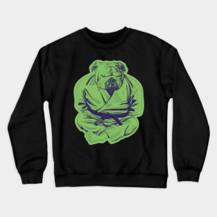 Bulldog sensei - Bulldog Buddha Crewneck Sweatshirt